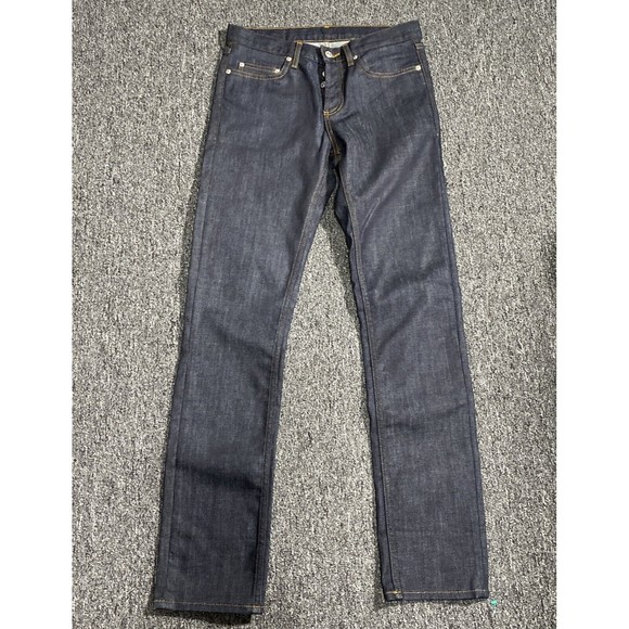 Sandro Slim Fit Jeans in Raw Denim - 27 - 99% cotton, 1% elastane $265 - Picture 1 of 11